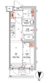 ハーモニーレジデンス中野本町パークサイド 102 間取り図