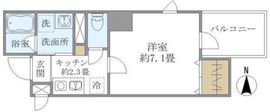 プラッツ両国 603 間取り図