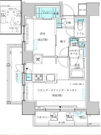 ヴィークブライト蔵前 301 間取り図