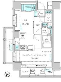 ヴィークブライト蔵前 901 間取り図