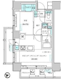 ヴィークブライト蔵前 901 間取り図