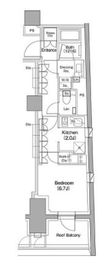 ザ・パークハビオ小石川 503 間取り図