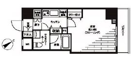 グランドコンシェルジュ麻布 1階 間取り図