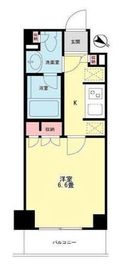 コスモリード目黒学芸大学イースト 309 間取り図