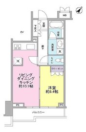 サンピエス根津 303 間取り図