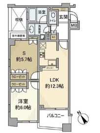 プラネ小石川播磨坂 2階 間取り図