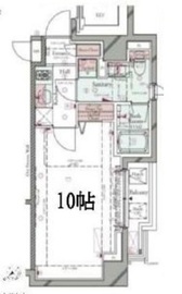 コンシェリア池袋ザレジデンス 2階 間取り図