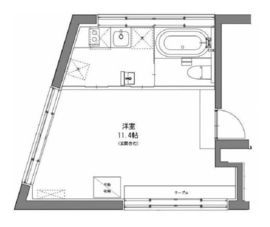 RBM目黒レジデンス 105 間取り図