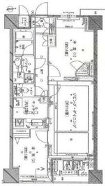 東新宿レジデンシャルタワー 8階 間取り図