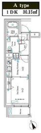 ラフィスタ方南町 1階 間取り図