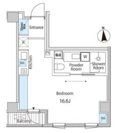 ゲートヒル東京 209 間取り図