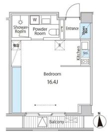 ゲートヒル東京 306 間取り図