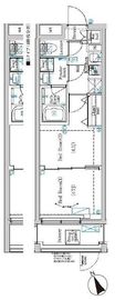 ラフィスタ方南町 1階 間取り図