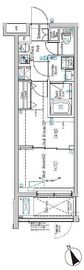 ラフィスタ方南町 2階 間取り図