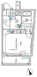 ラフィスタ方南町 3階 間取り図