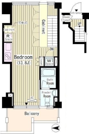 ROKA TERRAZZA （ロカテラーザ） 2307 間取り図