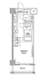 ザ・パークハビオ神泉 307 間取り図