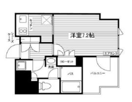 びゅうリエットグラン新宿戸山 215 間取り図