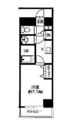 HF銀座レジデンスイースト2 1202 間取り図