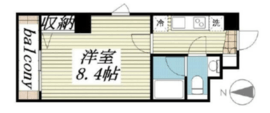 K・HIROO 701 間取り図