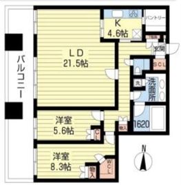 芝パークタワー 20階 間取り図