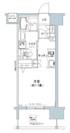 パークキューブ板橋本町 404 間取り図