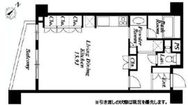 デュオフラッツ赤坂 102 間取り図