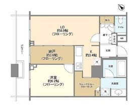 ステーションガーデンタワー 36階 間取り図