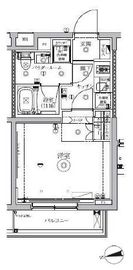 セジョリ新宿上落合 3階 間取り図