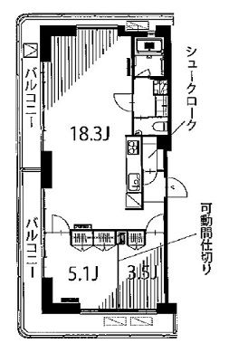 alefia 1202 間取り図
