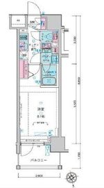 ジェノヴィア新宿御苑グリーンヴェール 14階 間取り図