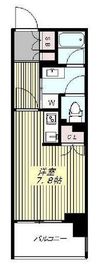 ブリリア神楽坂id 6階 間取り図