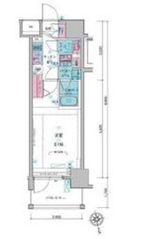 ジェノヴィア新宿御苑グリーンヴェール 10階 間取り図