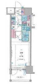 ジェノヴィア新宿御苑グリーンヴェール 2階 間取り図