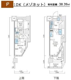 ソラニテ馬込 307 間取り図