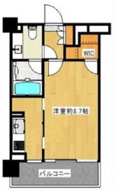 イクサージュ目黒 2階 間取り図