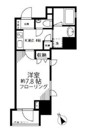 ファインクレスト護国寺 203 間取り図