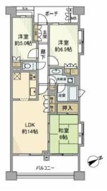 グランエスタ 6階 間取り図