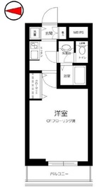 メゾン・ド・ヴィレ白金台 904 間取り図