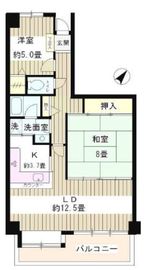 パークハイツ駒込 507 間取り図