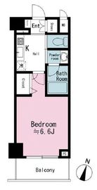 コンシェリア後楽園 7階 間取り図