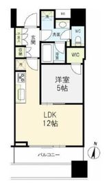 パークコート渋谷ザタワー 10階 間取り図