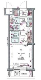 コンシェリア品川南 THE GRAND RESIDENCE 3階 間取り図