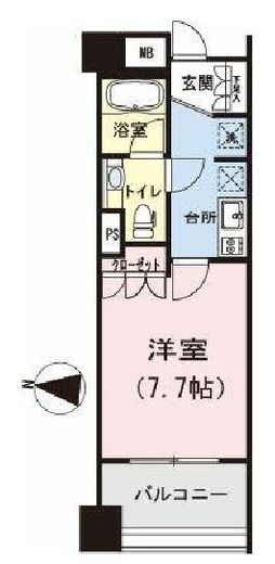 アクシルコート銀座イースト 3階 間取り図
