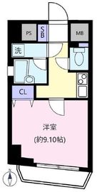 レガリアタワーレジデンス 14階 間取り図
