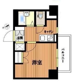 メインステージ麻布十番2 11階 間取り図