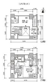 東雲キャナルコートCODAN 20-1106 間取り図