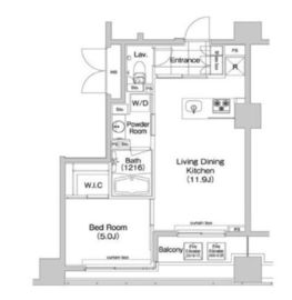 コンフォリア新川 1004 間取り図