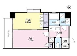 リバーレ池袋 1105 間取り図