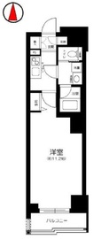 クレイシア三田 10階 間取り図